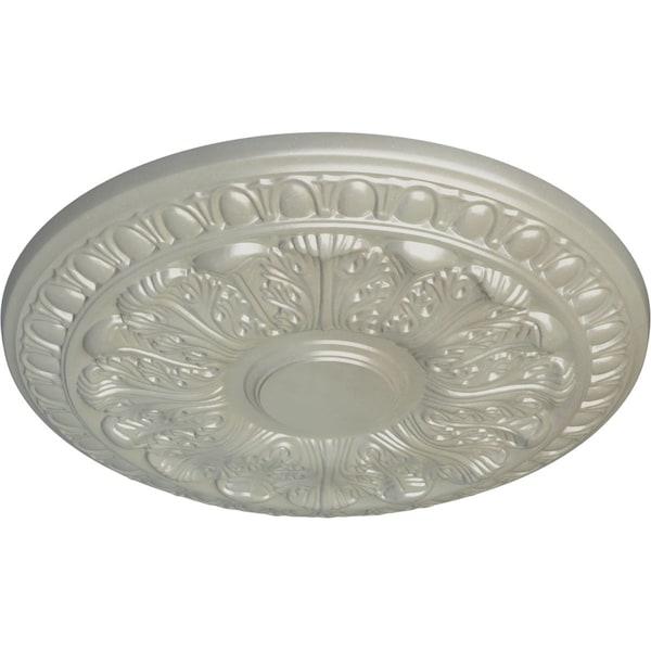 Colton Ceiling Medallion (Fits Canopies Up To 4 3/4), Hnd-Painted Flash Copper, 15 3/4OD X 1 1/2P